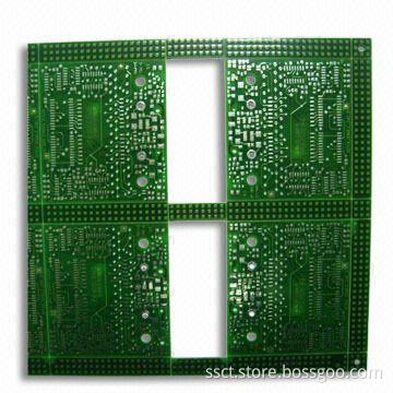 Stack Via Board with 0.4mm Minimum Diameter, Made of FR-4
